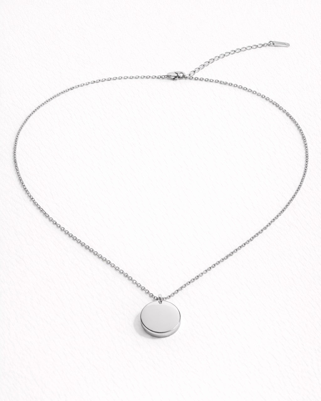 Roman Coin Black Pendant Necklace (Gold / Silver)