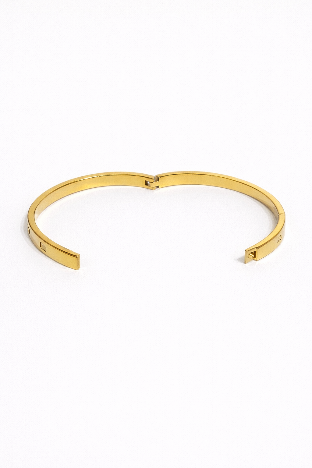 Luxe Crystal Bangle Bracelet (Gold / Silver)