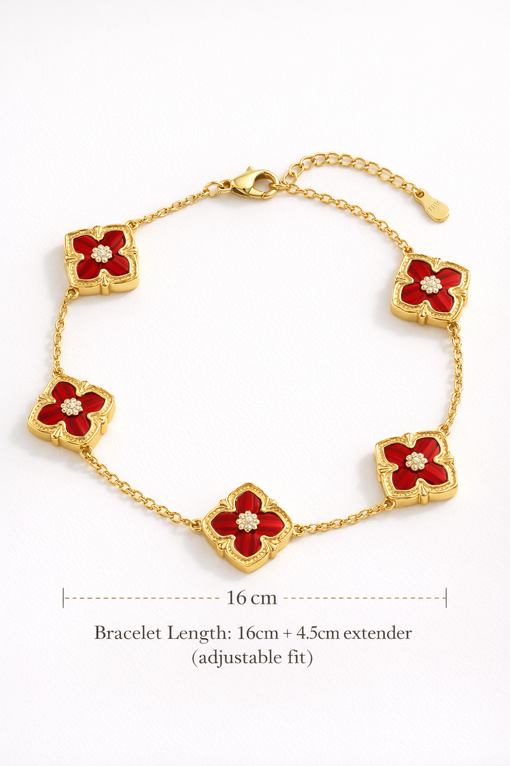 Luxury Clover Bracelet ā Gold