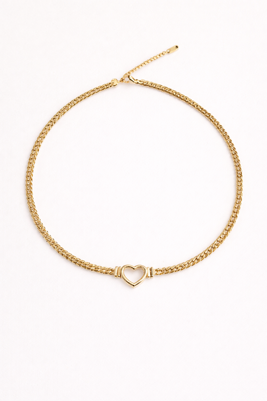 Heart Chain Necklace
